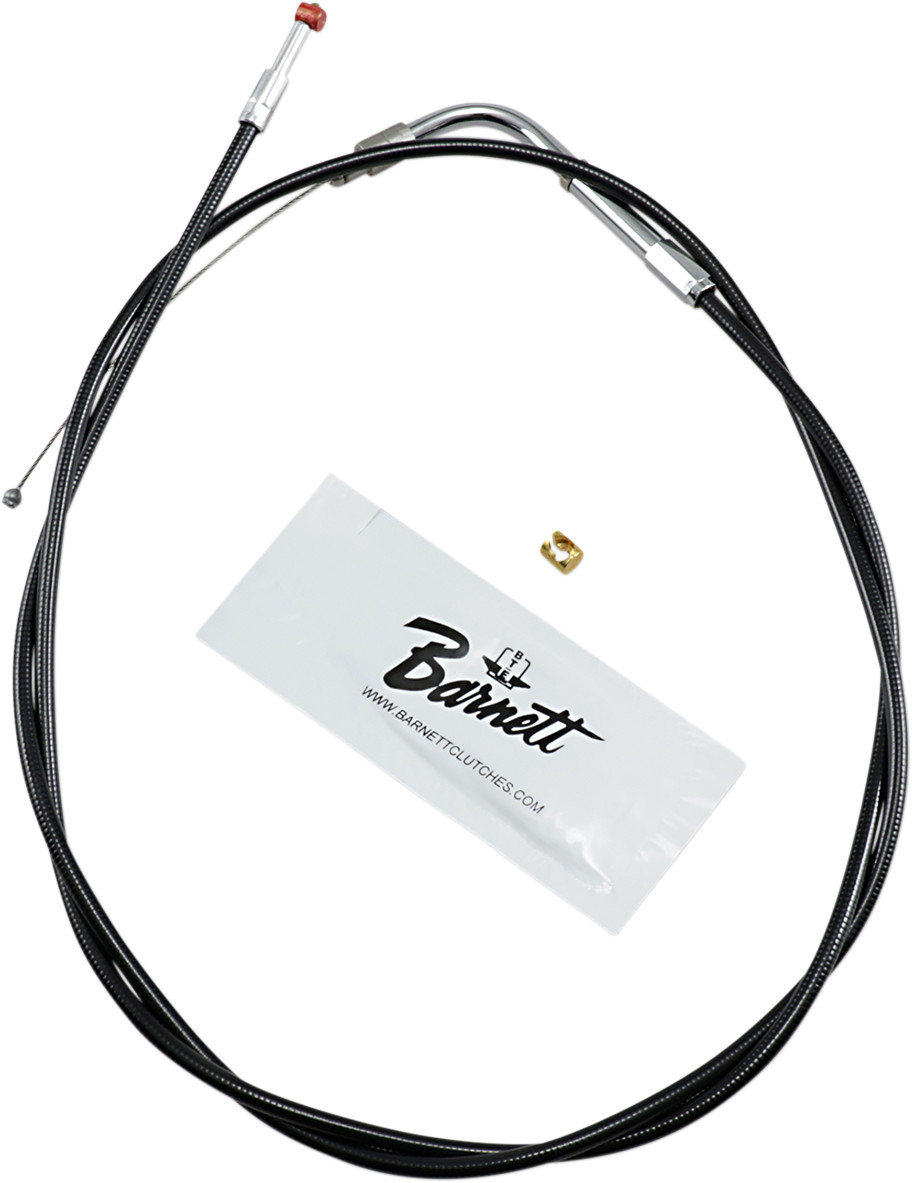 BARNETT Black Vinyl Throttle/Idle Cable