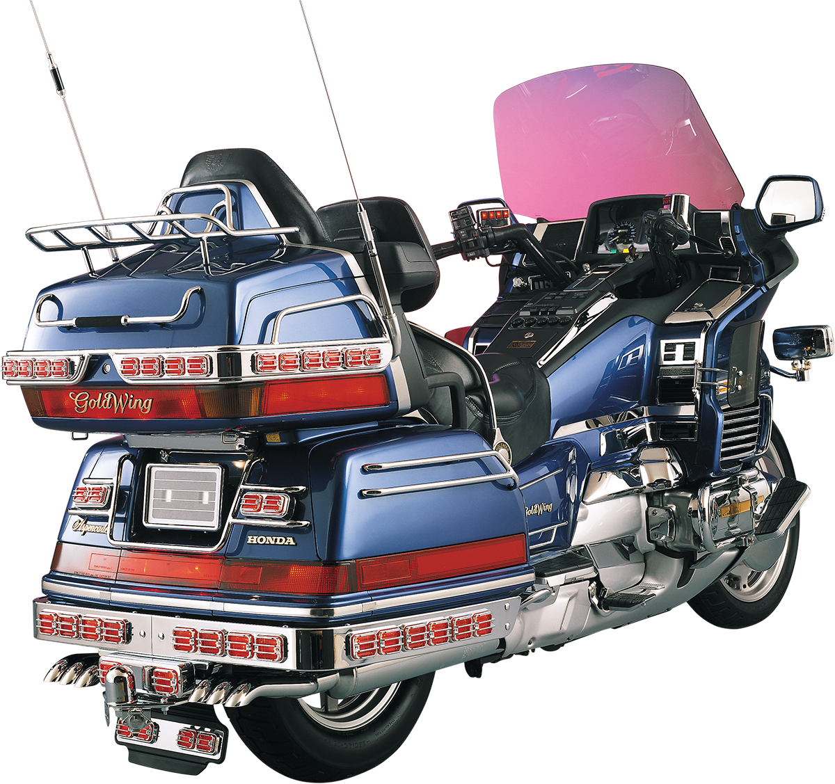 Parts unlimited Glove Box Accent Plate - Chrome - GL1500 1988-2000 Honda GL1500 Gold Wing