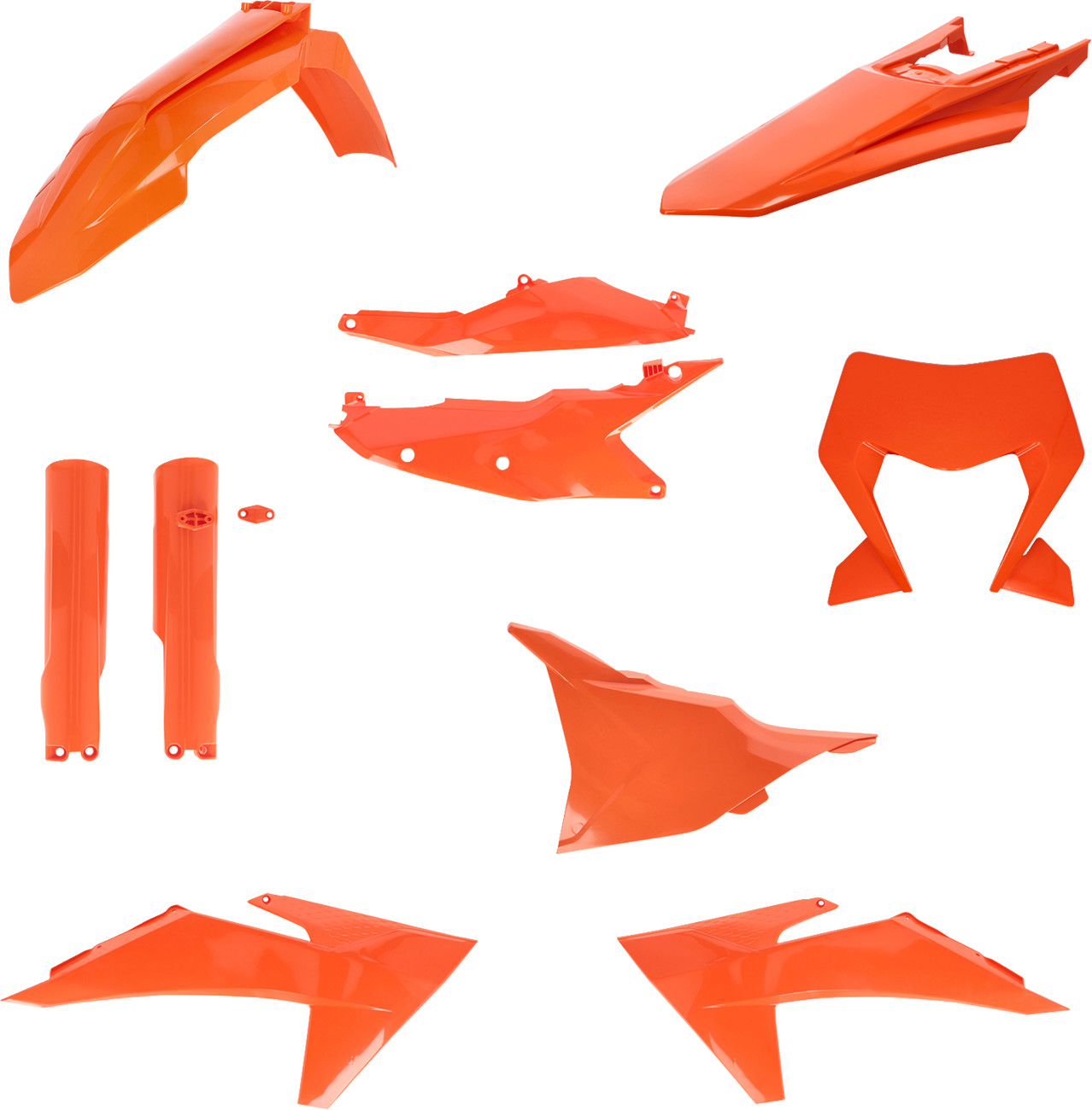 Acerbis Full Plastic Kit KTM 150cc-500cc 2024-2025