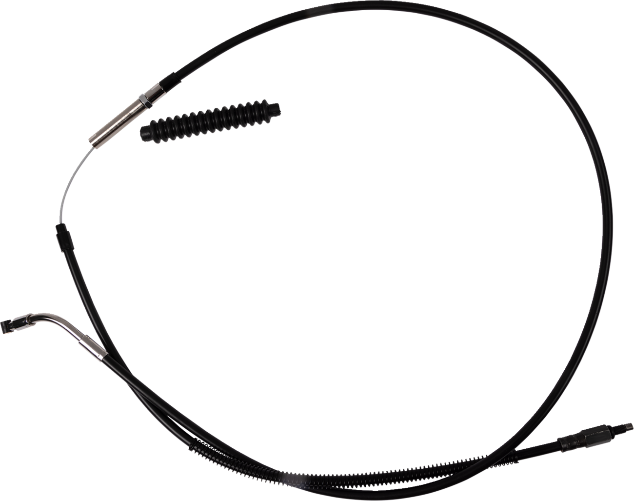 High-Efficiency Black Vinyl Clutch Cable