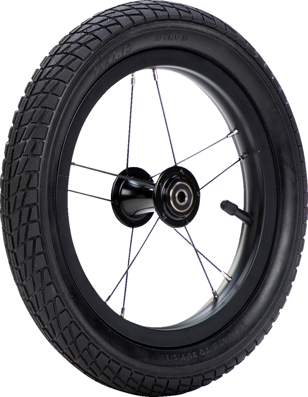 12" High-Traction Bicycle Wheels Set