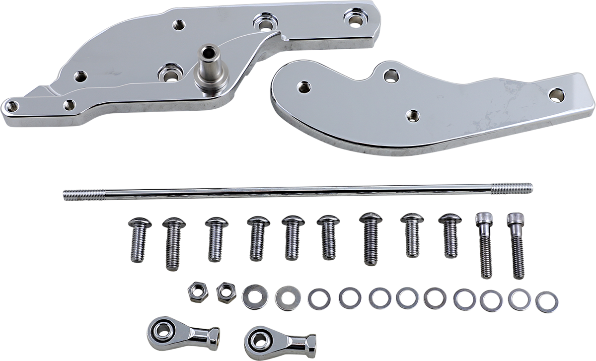 Drag Specialties +3" Chrome Forward Control Extension Kit 2018-20 Harley Softail