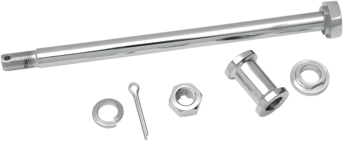 Drag specialties Axle Kit - Rear - Chrome - '52-'78 Harley-Davidson Harley Davidson