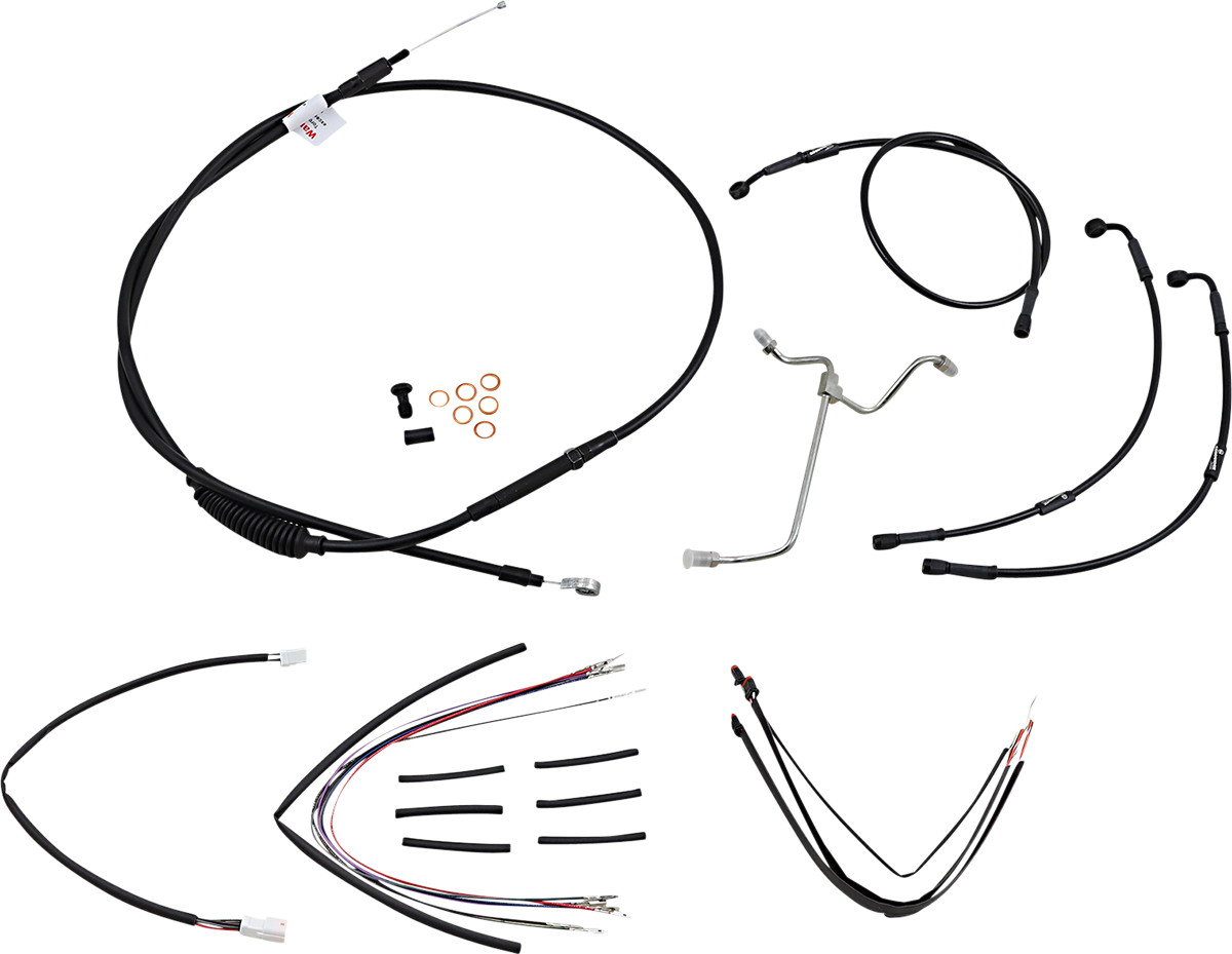 Burly Handlebar Cable Installation Kit For Harley Road King 2014-2016