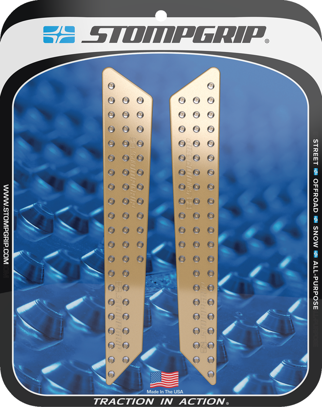 STOMPGRIP Volcano Profile Traction Pad Tank Grips