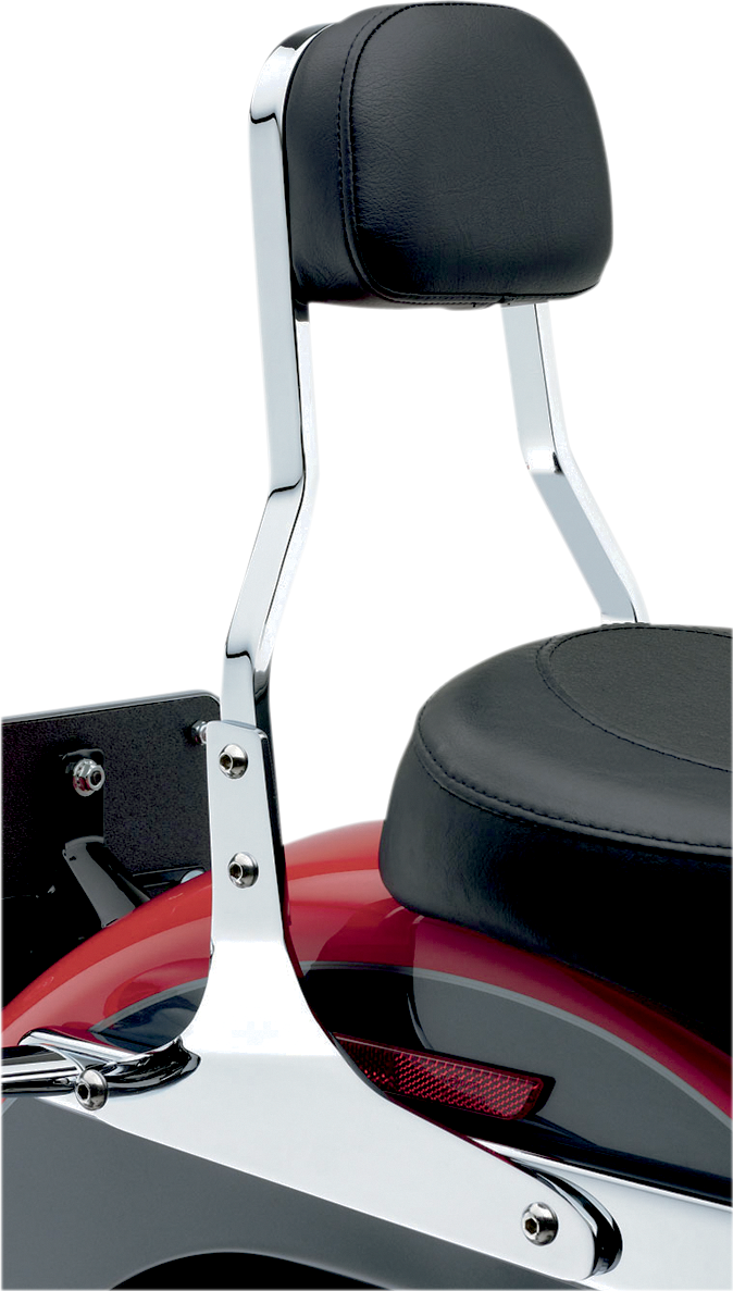 Cobra Standard Square Sissy Bar with Pad For Harley Softail 2000-2017