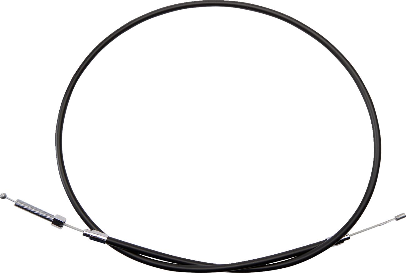 Drag specialties High-Efficiency Black Vinyl Clutch Cable - 55-7/16" Harley Davidson