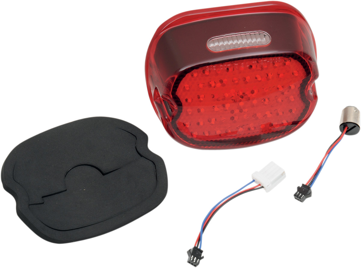 Drag Specialties LED Low Profile Taillight For Harley 1999-2026