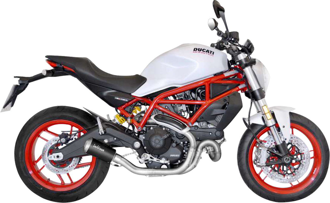 LEOVINCE LV-10 Black Edition Slip-On Muffler