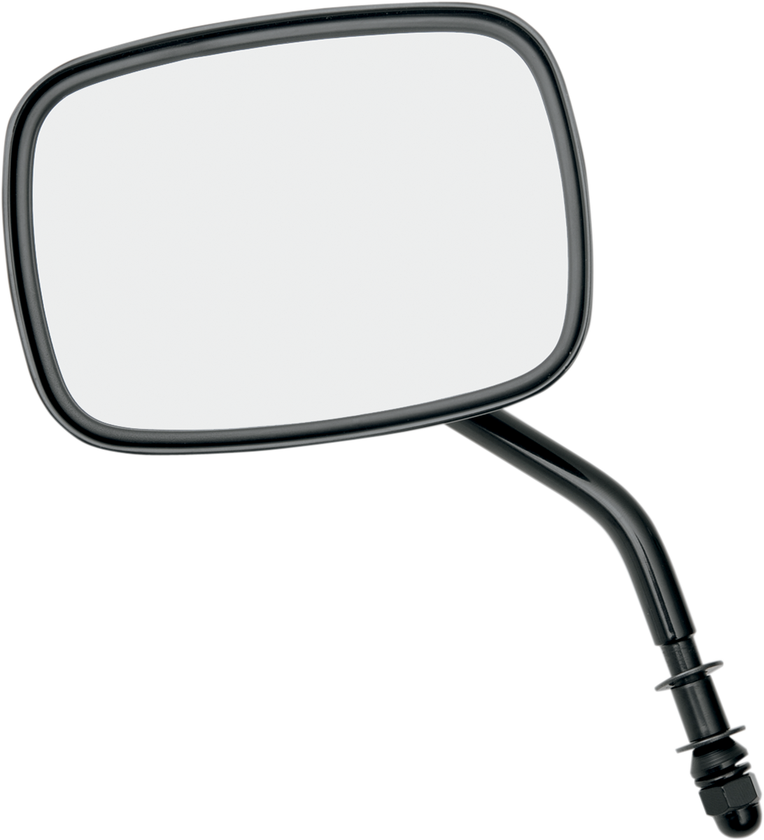 Drag specialties Mirror - Die-Cast - Side View - Standard - Black - Left/Right