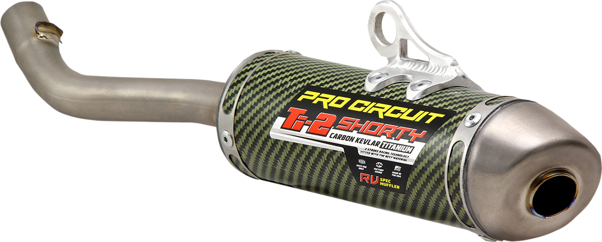 Pro Circuit Ryan Villopoto Spec Ti-2 Silencer Yamaha YZ125 / YZ125X 2002-2021