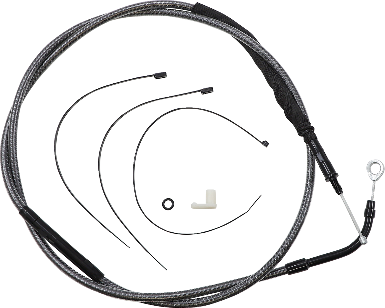 High-Efficiency Polished KARBONFIBR Clutch Cable