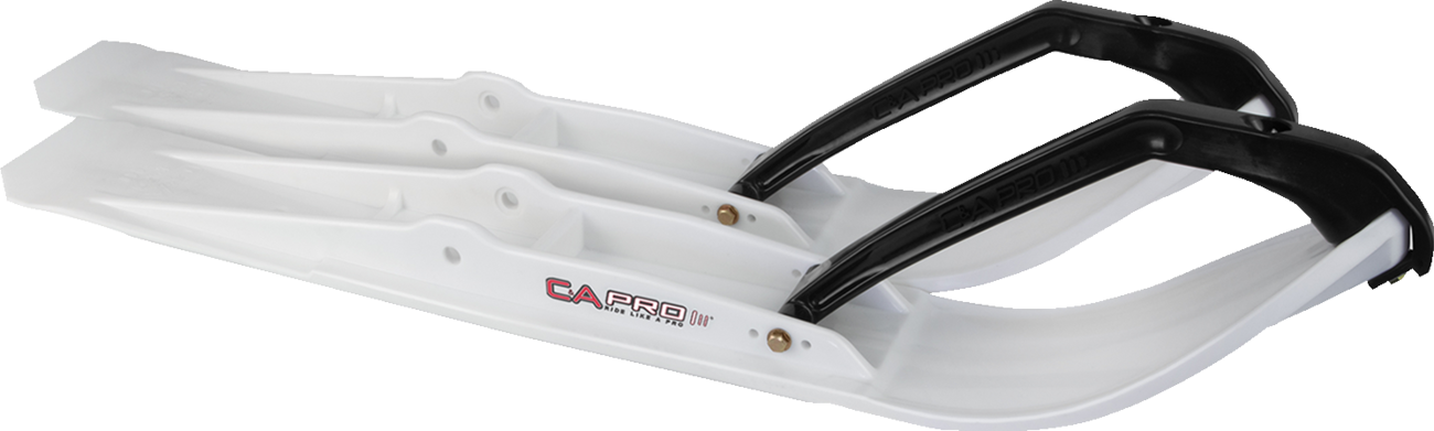 C&a pro Razor RZ Skis - White - 6" - Pair
