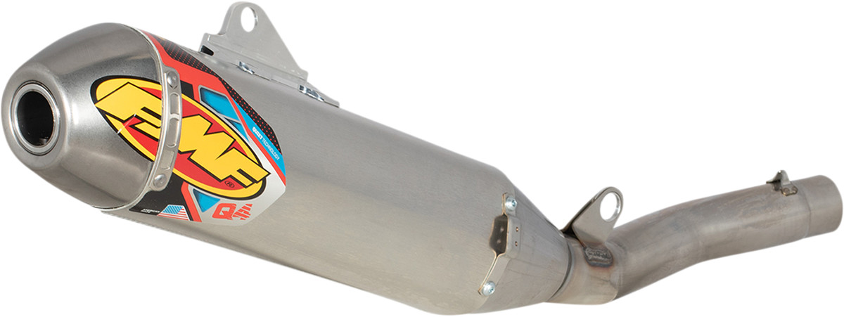 FMF Q4 Hex Spark Arrestor Slip-On Exhaust
