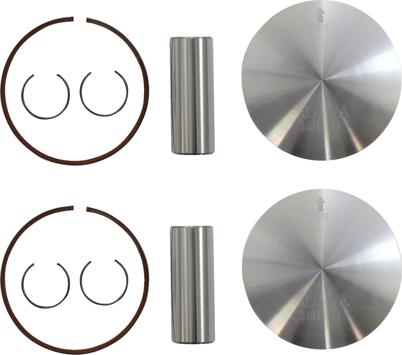 WOSSNER Piston Kit for 2 Stroke