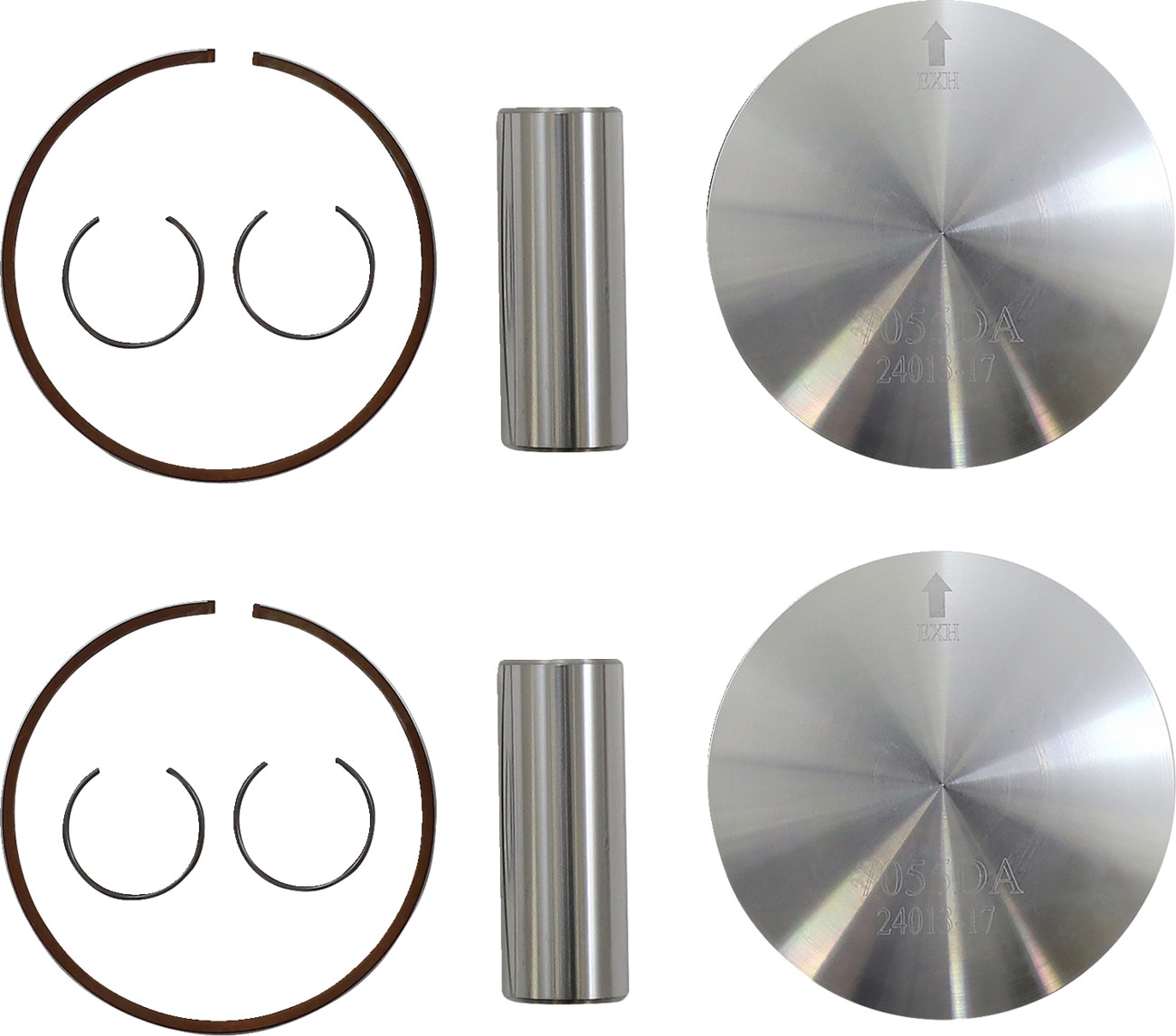 WOSSNER Piston Kit for 2 Stroke