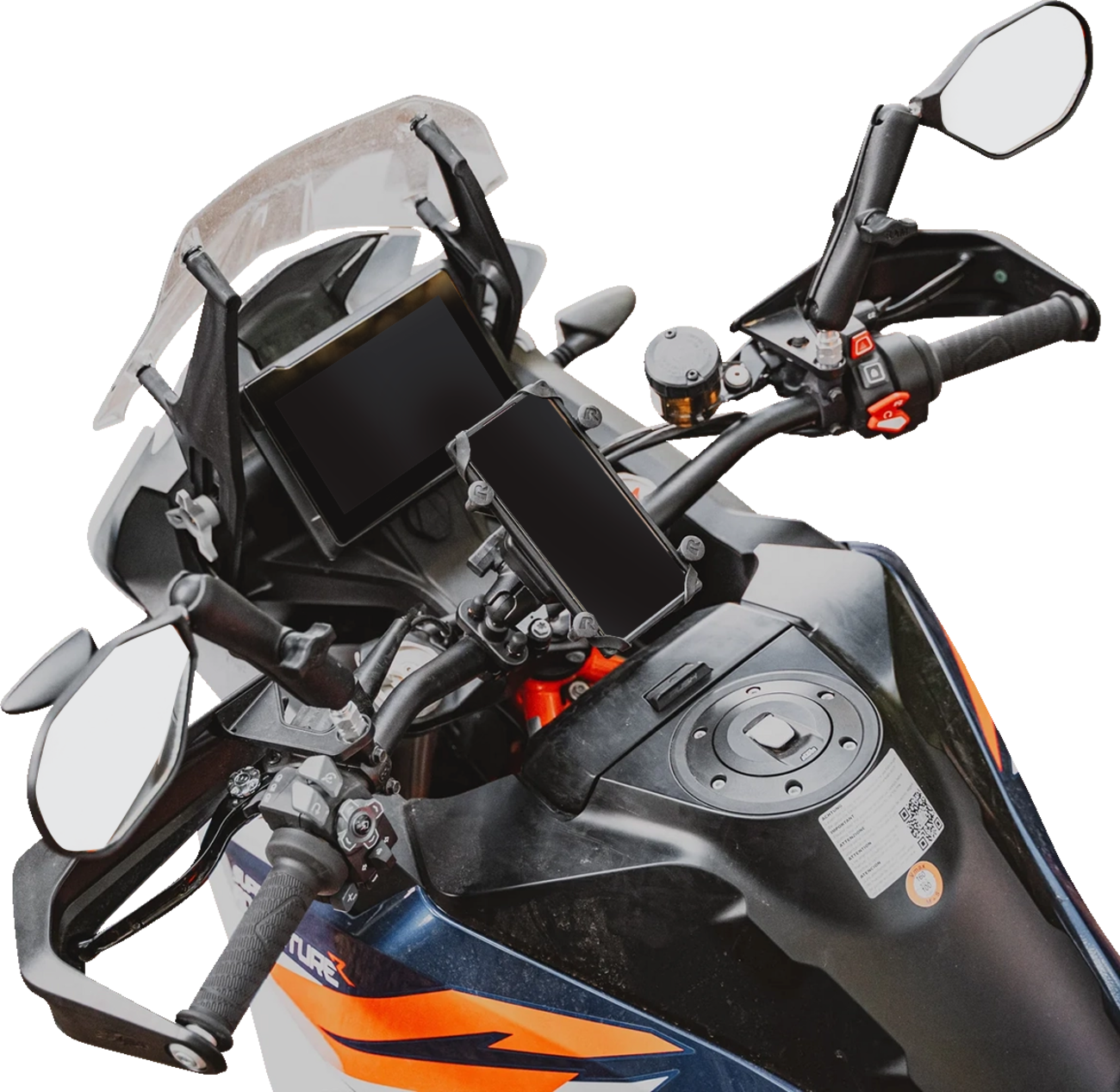 RAM MOUNTS Tough-Mirror™ Right Mirror with Ball