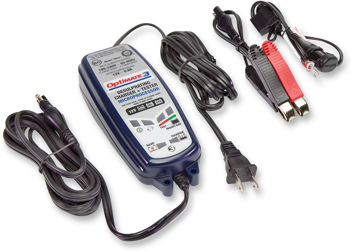 TecMate Optimate 3 Battery Charger