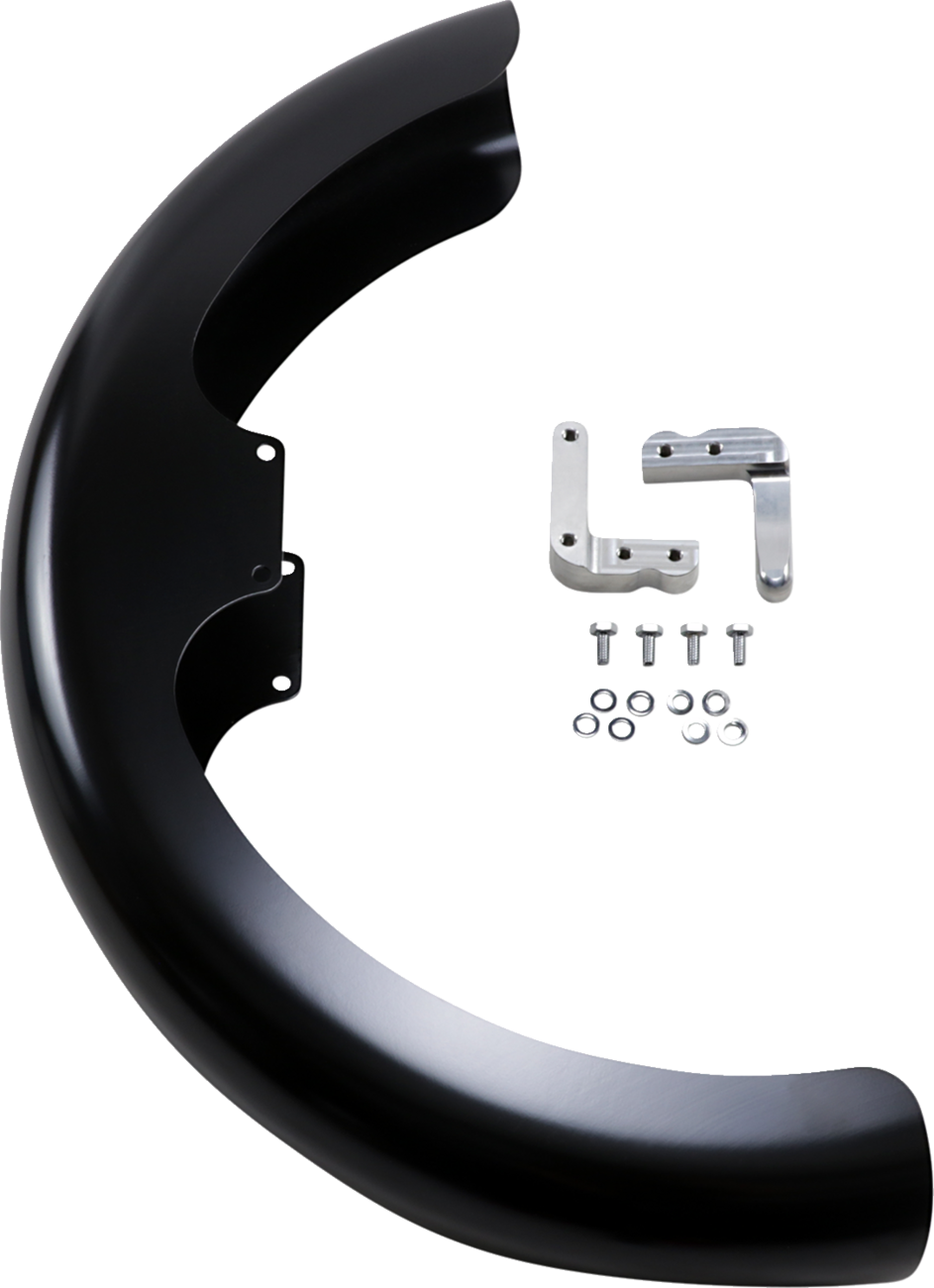 Klock Werks Wrapper Tire Hugger Series Front Fender Fit Kit For Harley Dyna 2006-2017