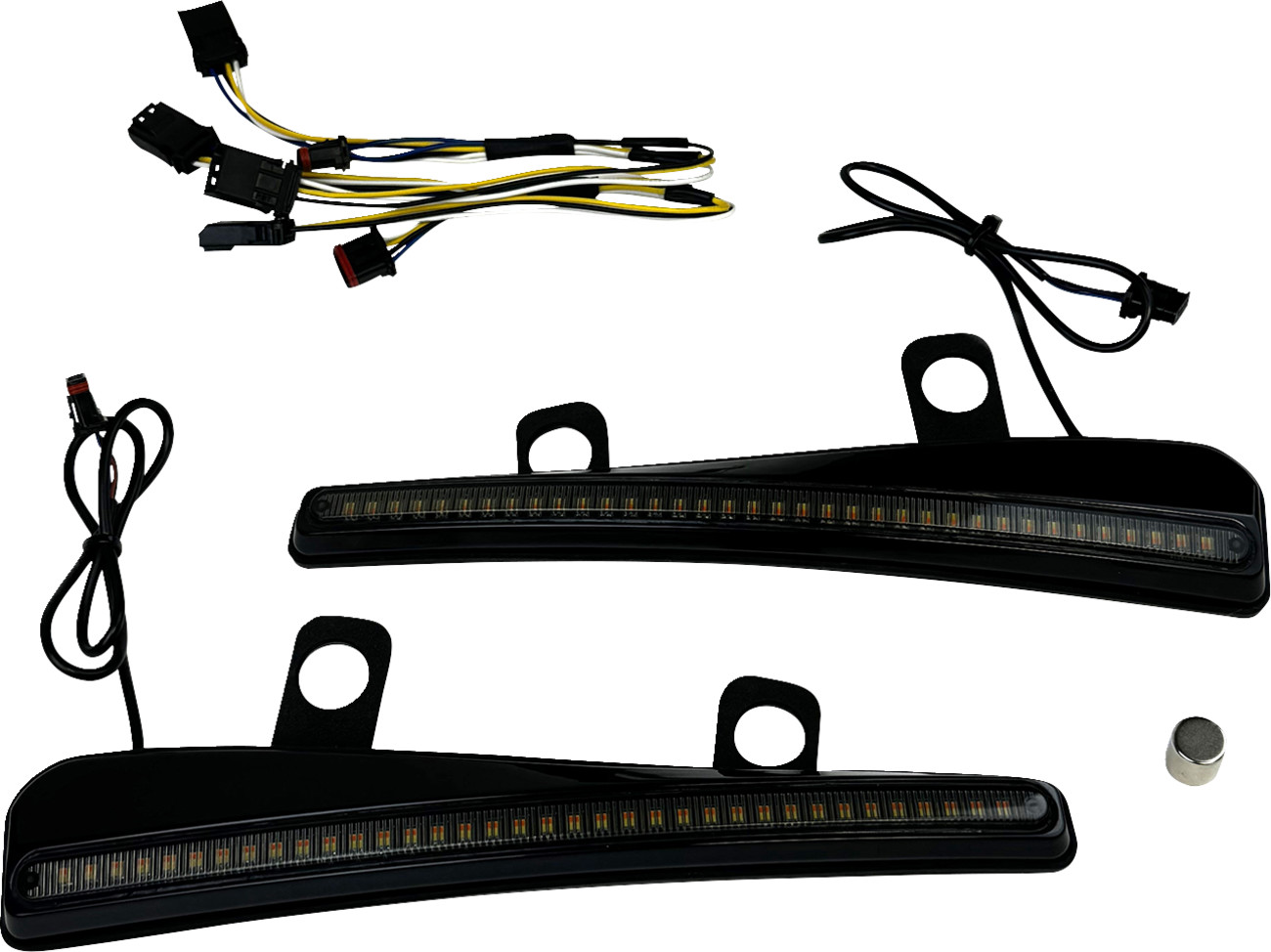 Custom Dynamics Side Facing LED Windshield Trim With Turn Signals For Harley FLTRX/S 2023-2025