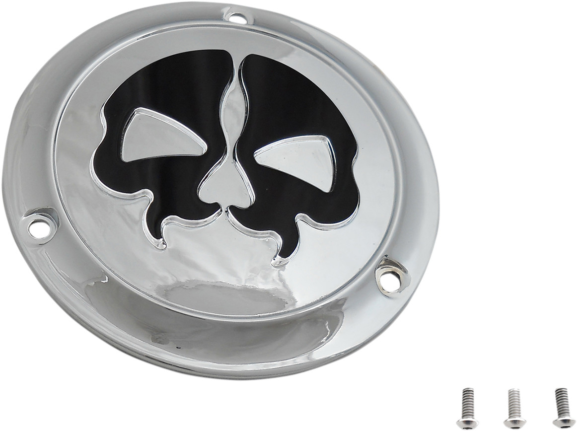 Drag Specialties Split Skull Derby Cover