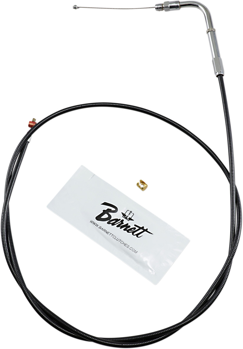 BARNETT Black Vinyl Throttle/Idle Cable