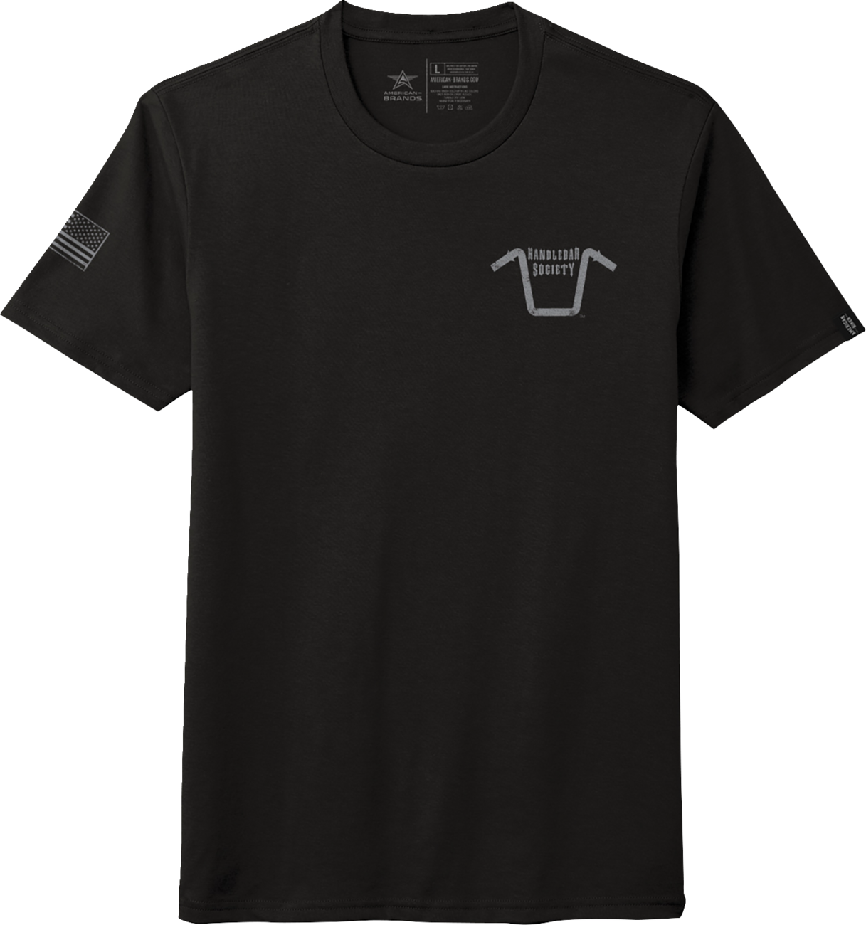 AMERICAN BIKER Handlebar Society Perfect Weight T-Shirt