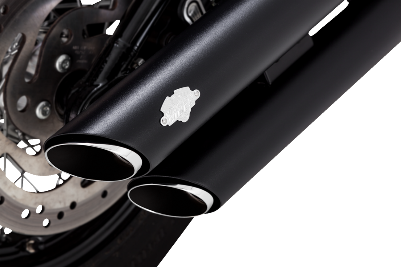 VANCE & HINES 3" Twin Slash Slip-On Mufflers