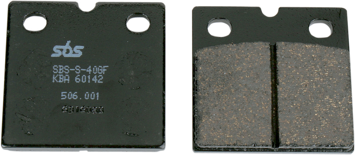 SBS HF Street Ceramic Organic Brake Pads