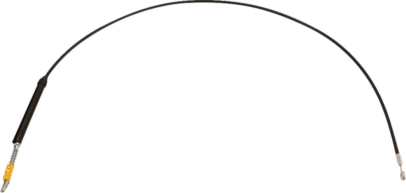 LA CHOPPERS Black Vinyl Clutch Cable 