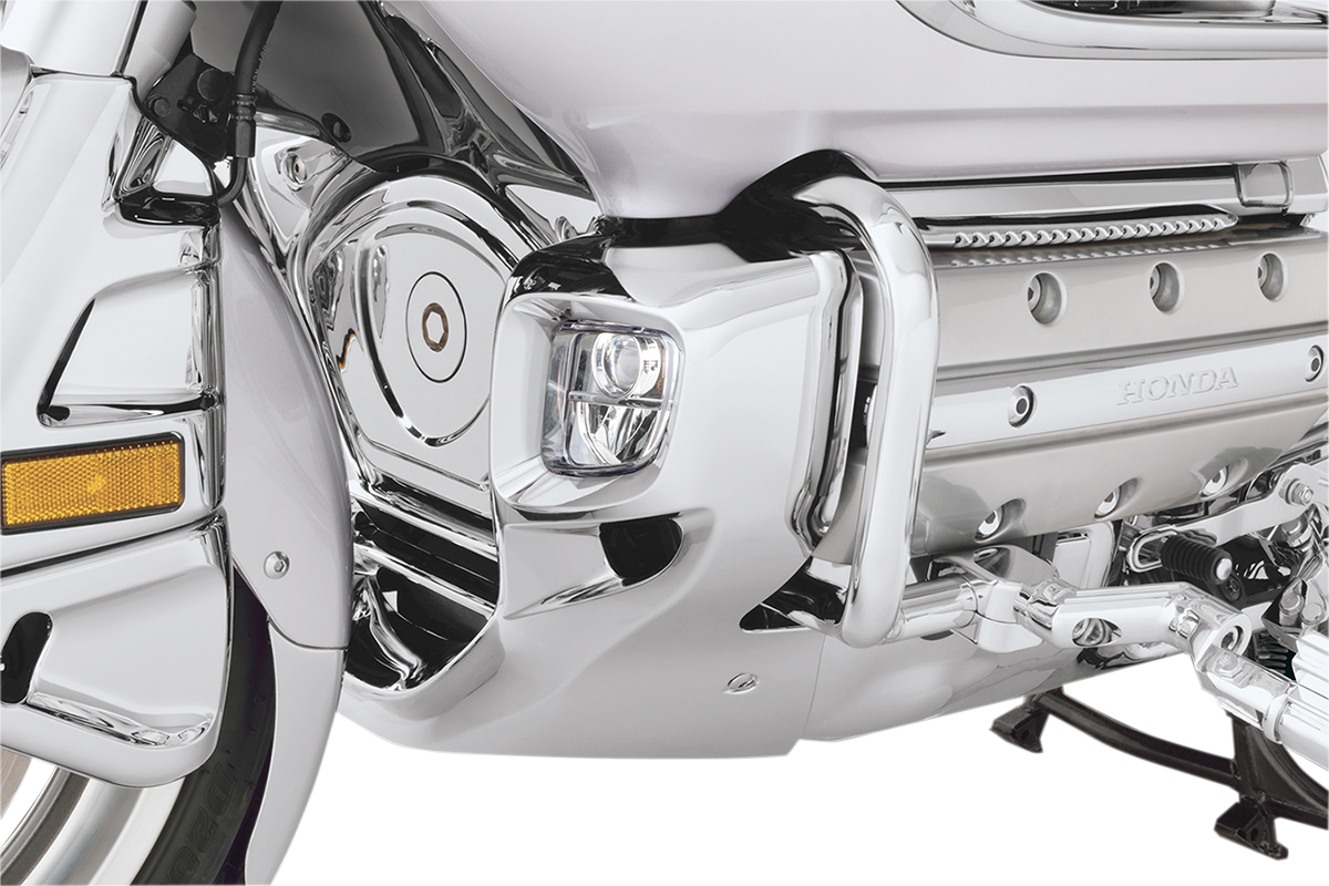 Show Chrome Lower Fog Light Cowl Honda Gold Wing / Valkyrie 2001-2017