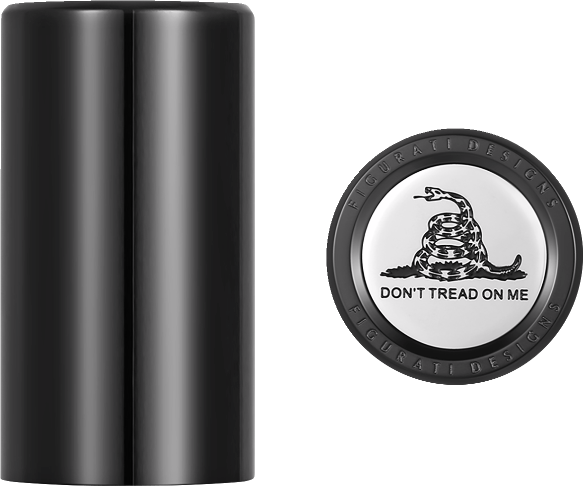 Figurati designs Docking Covers - Don't Tread On Me - Long - Black