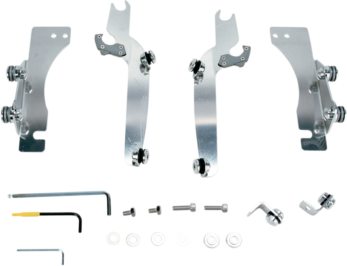 Memphis Shades Metric Sportshield Trigger-Lock Mount Kit Suzuki C50 Boulevard / Intruder Volusia