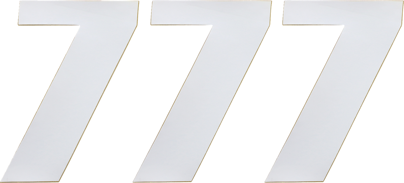 Vinyl Race Numbers