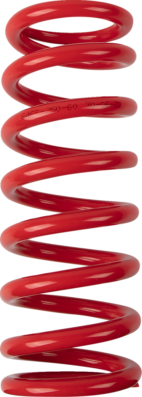 Moose offroad Shock Spring - 64/66 mm OD - 60 n/mm - Red Suzuki/Honda/Kawasaki