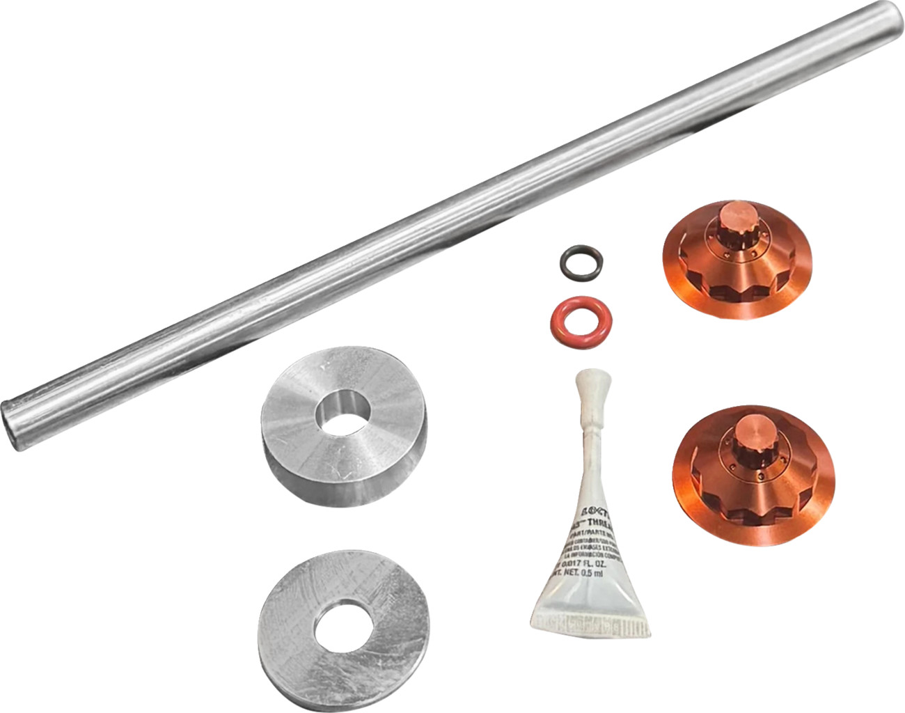 PAUL YAFFE BAGGER NATION Standard 12 Point Front Axle Cover Kit for Y-Axle Rod