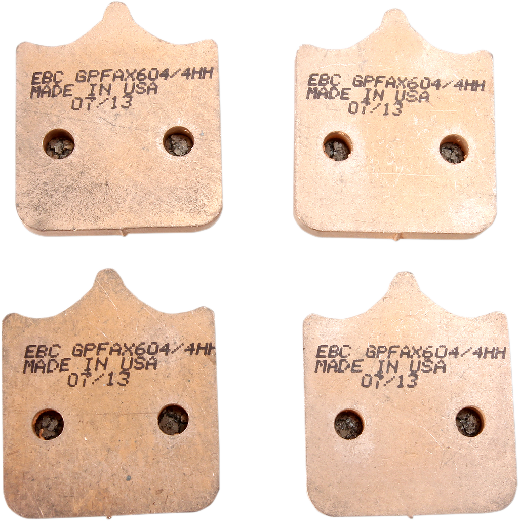 Sintered Road Race "GPFAX" Brake Pads