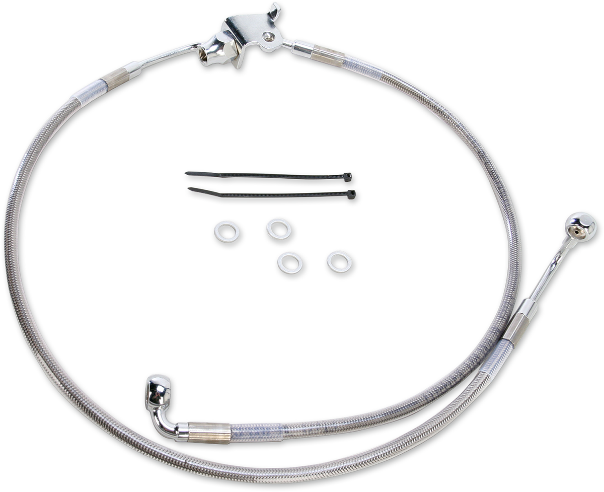 Drag Specialties Stainless Steel Brake Line Kit