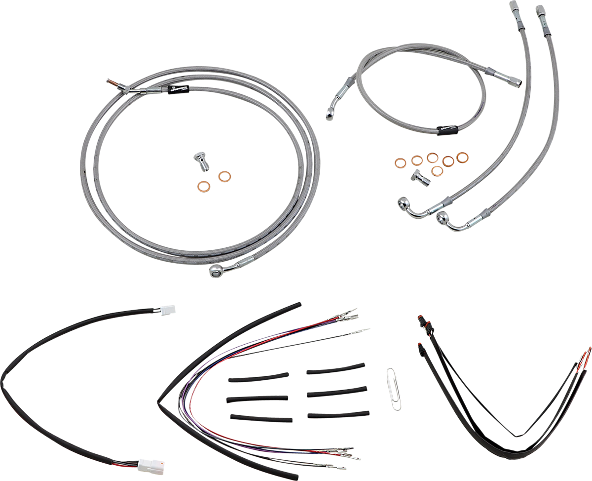 Burly Handlebar Cable Installation Kit For Harley Road Glide 2015-2016