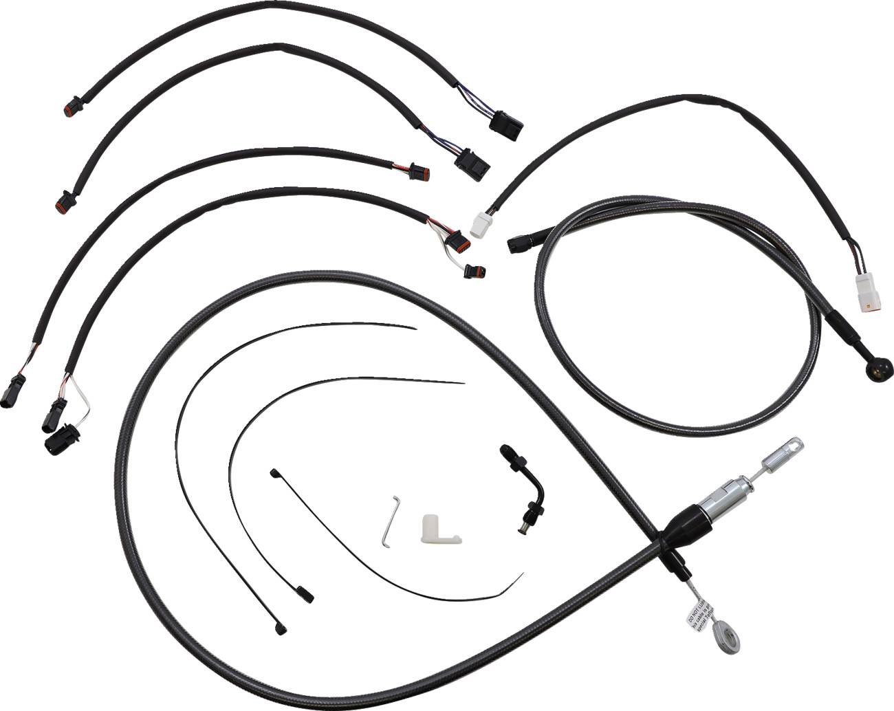 MAGNUM SHIELDING Black Pearl™ Designer Handlebar Installation Kit