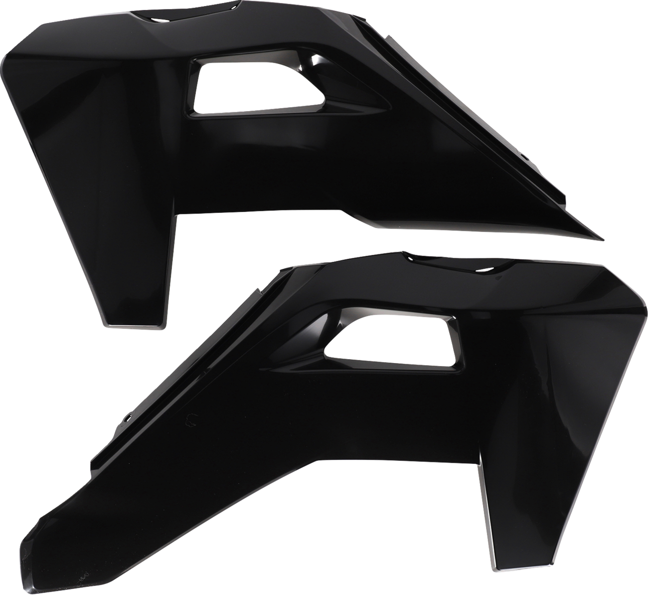 Acerbis Radiator Shrouds - Black Husqvarna