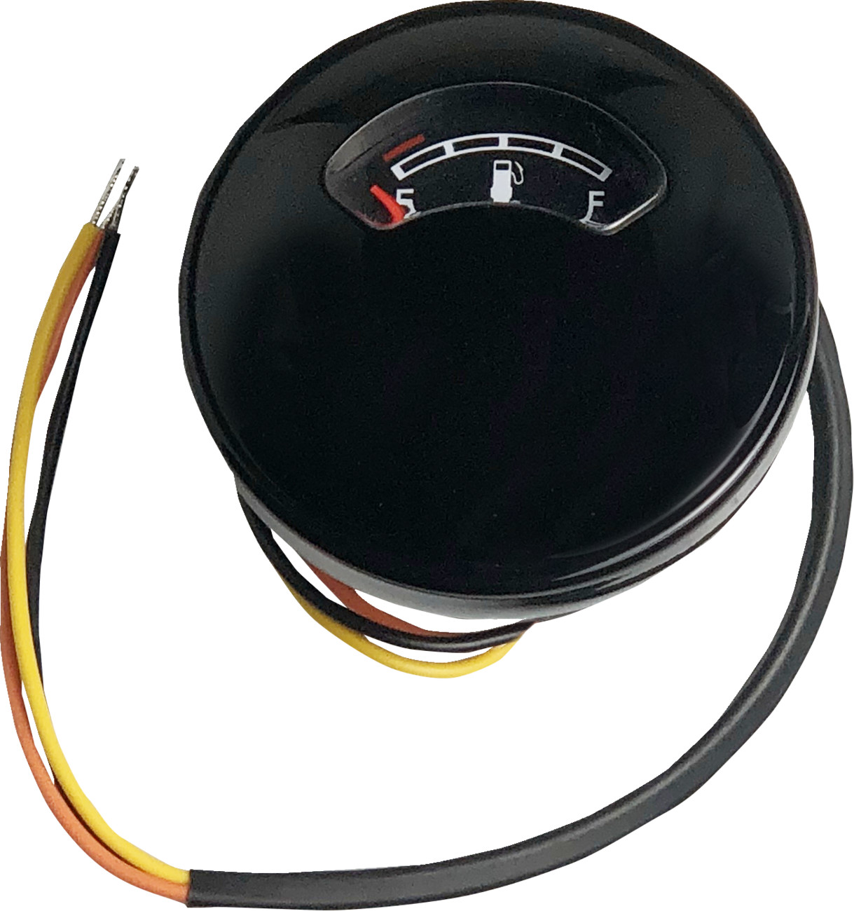 Drag specialties Fuel Gauge - OEM Black - Dyna/Softail/Touring '01-'08 Harley Davidson