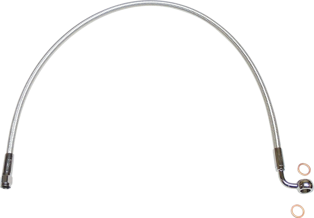 MAGNUM SHIELDING Alternate Length Designer Series ABS-Specific Front Brake Line Kit