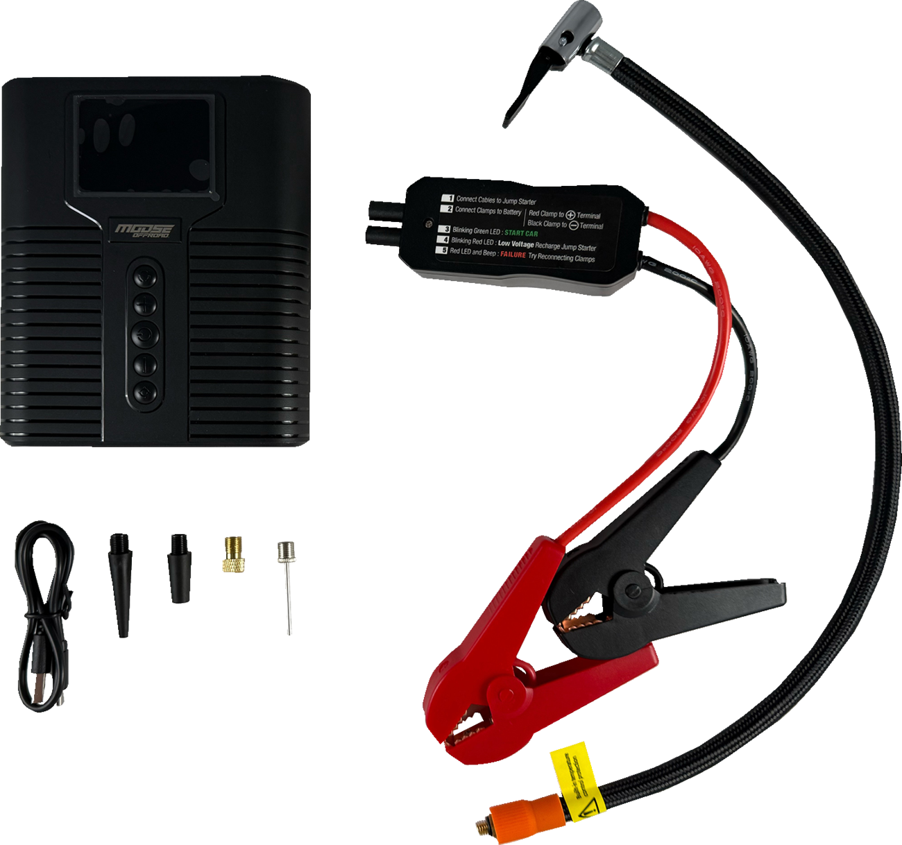Moose offroad Jump Starter with Air Compressor