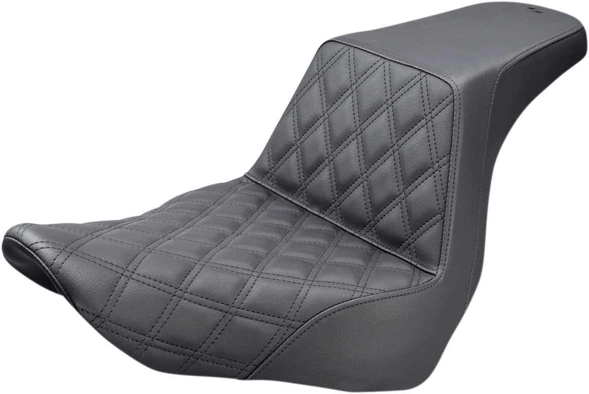 Saddlemen Step-Up LS Lattice Stitch Seat For Harley Softail FXLR/S / FLSB 2018-2025