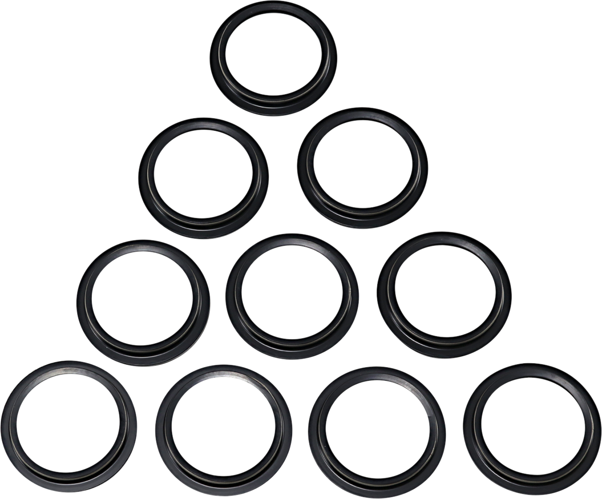 Drag specialties Fork Dust Seals - 49 mm - 10-Pack Harley Davidson