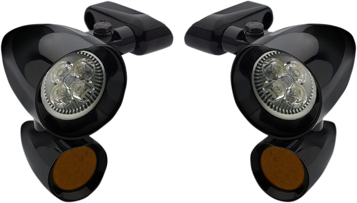 HEADWINDS Vampire 2" Spotlight and 1-3/8" Turn Signals