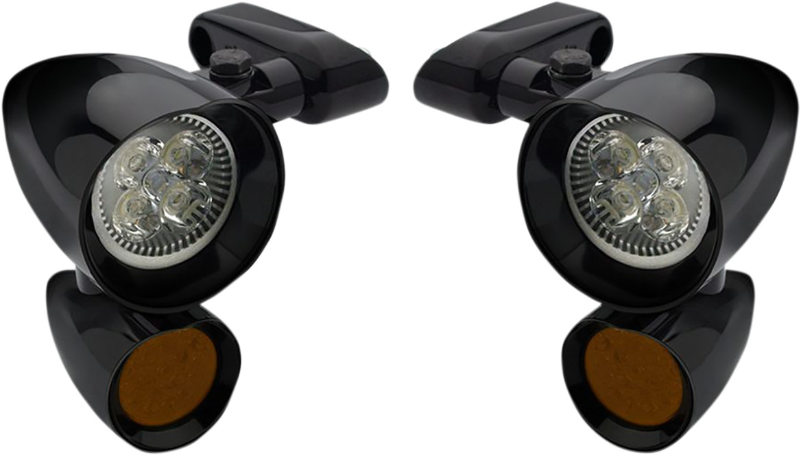 HEADWINDS Vampire 2" Spotlight and 1-3/8" Turn Signals