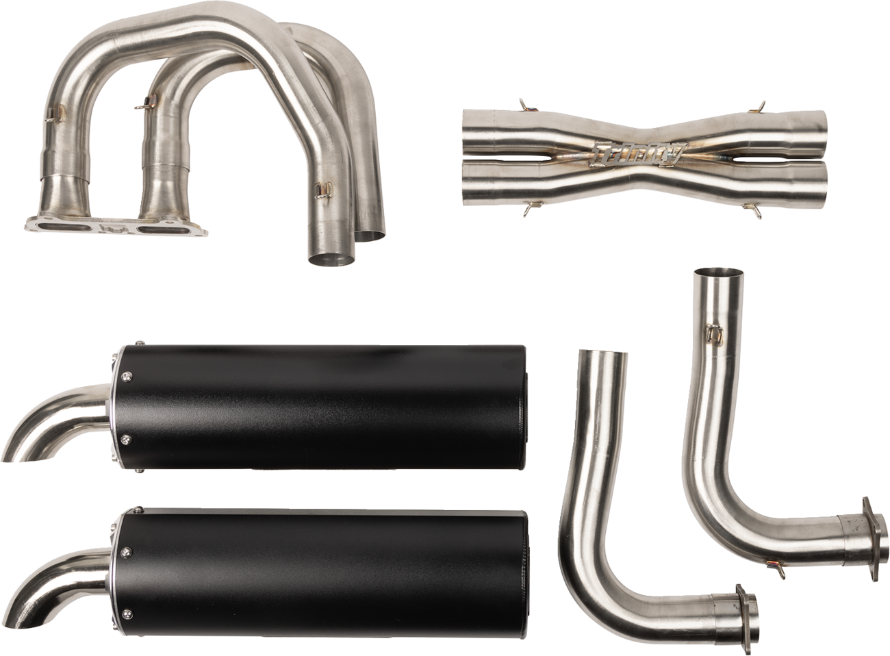 Trinity Racing Stage 5 Exhaust System Polaris RZR XP 1000 2024-2025