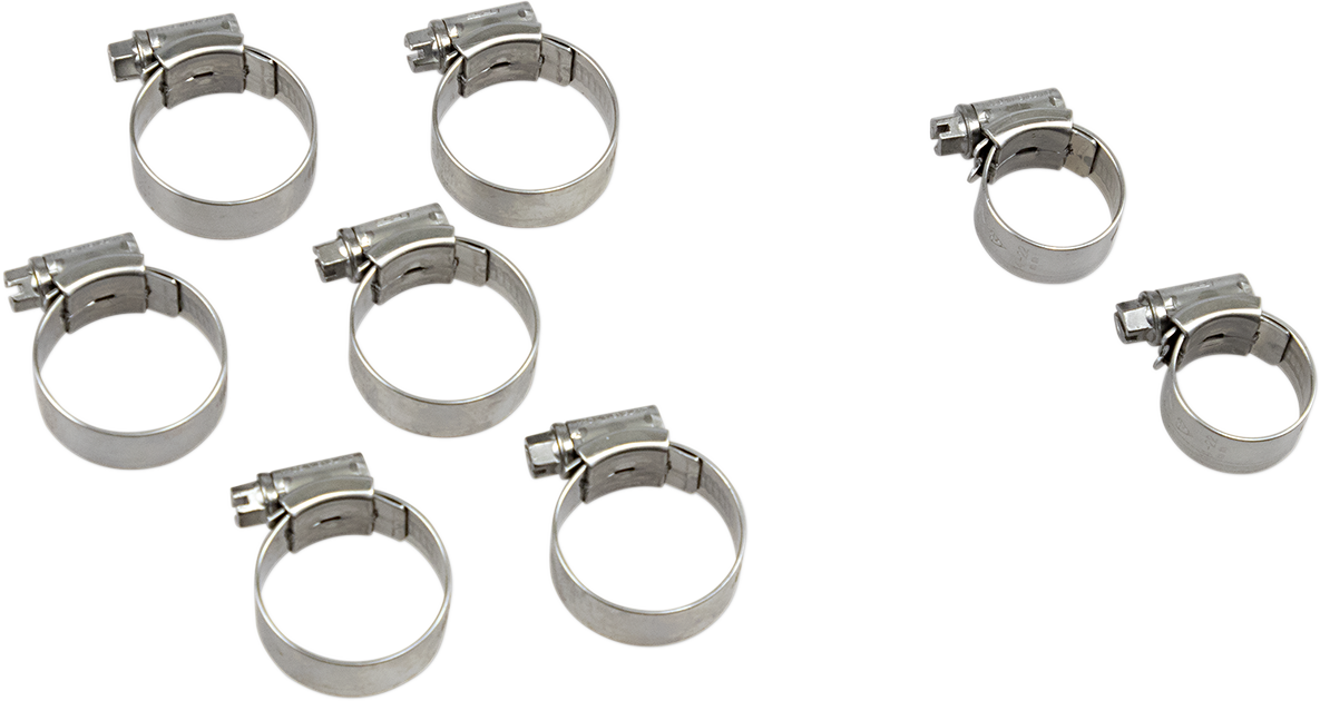 Samco Radiator Hose Clamp Kit Honda CBR500R / CB500F / CB500X